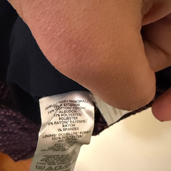 LOFT V-Neck Tweed Mini Dress – Size 6 - Picture 7 of 7